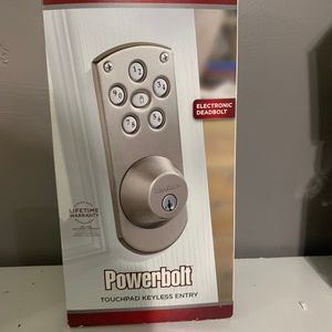 Kwikset Passcode and Keyed Entry Powerbolt Lock